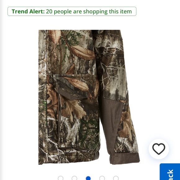 Magellan Youth Medium Camo Coat - Picture 3 of 7